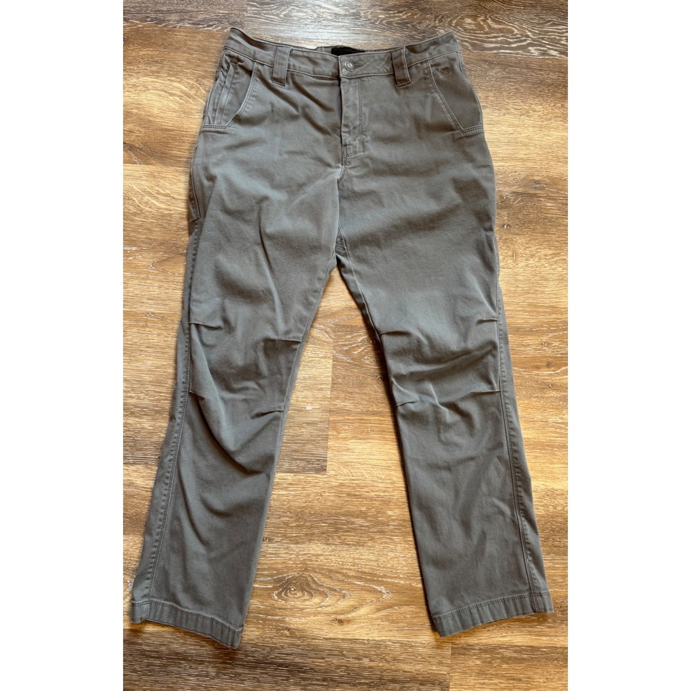 Vertx Mens Tactical Pants Gray 34x32 Cotton Stretch Articulated Knee Utility